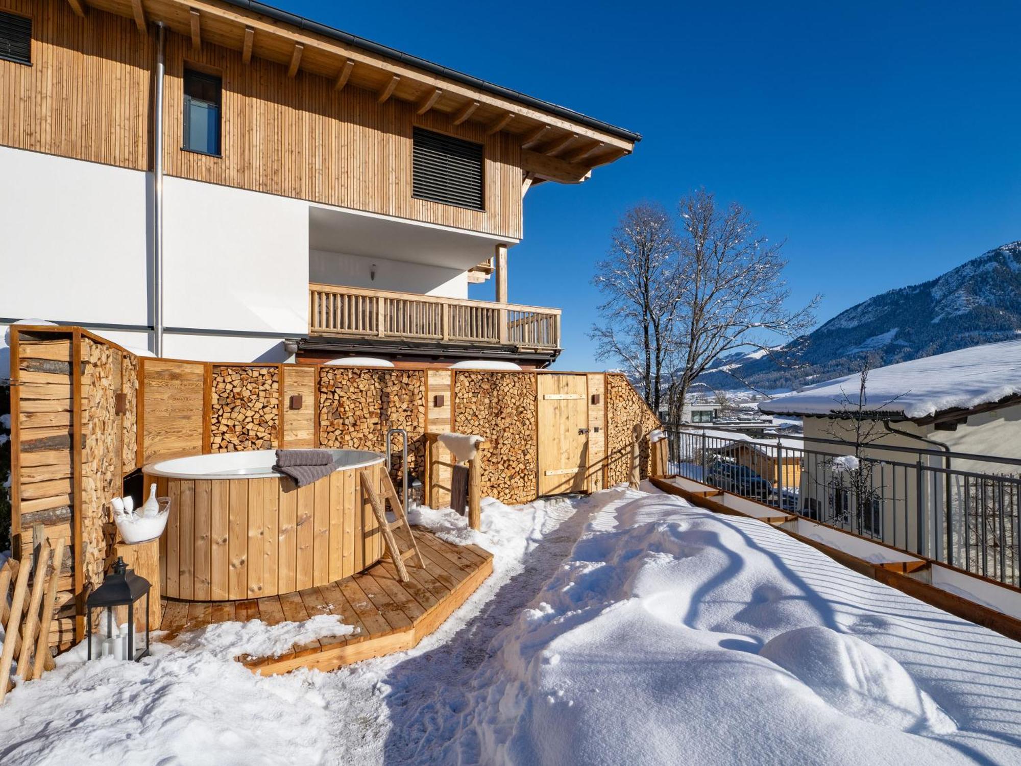 Tirol Chalet Brixen Brixen im Thale Esterno foto
